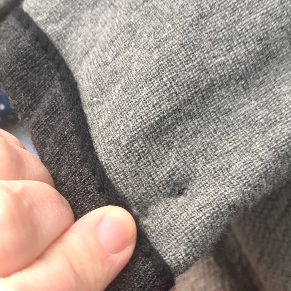 Vintage wool mini dress with appliqué. Sz Xs/s - Picture 9 of 13